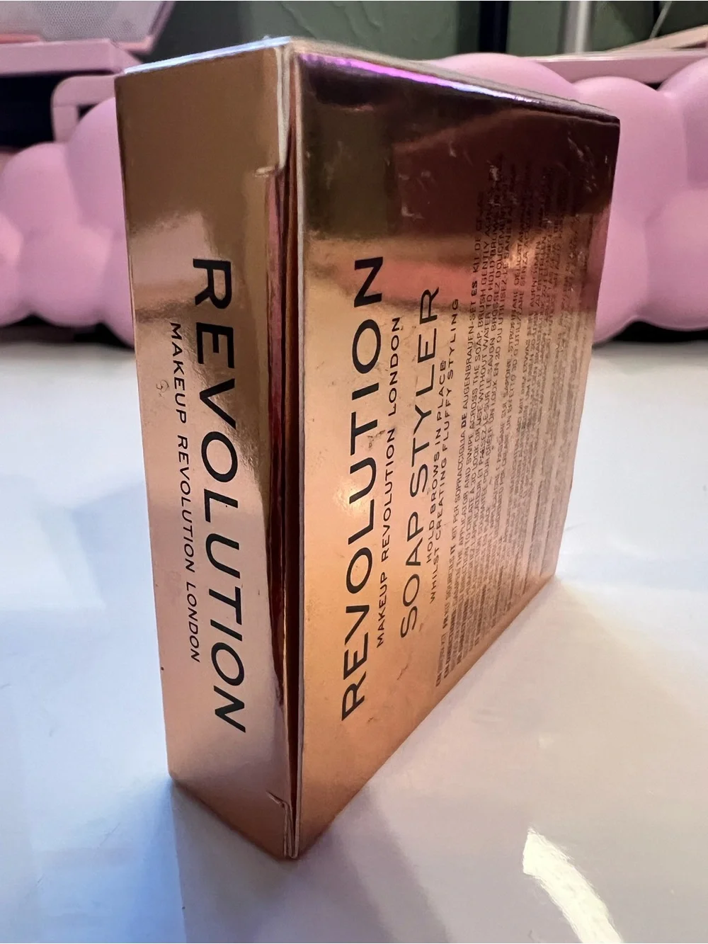 Revolution Soap Styler Brow Soap - Rose Gold Packaging